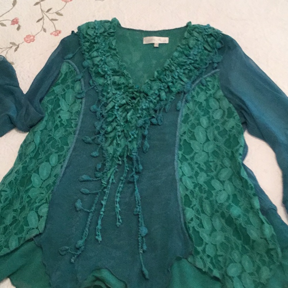 Beautiful boho style top.